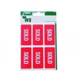 Ivy Sold 42 Labels/Pack