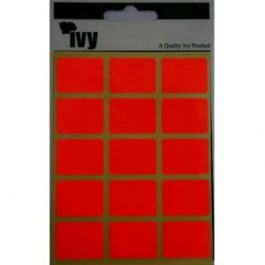 Ivy 19 x 25 mm Red 60 Labels/Pack