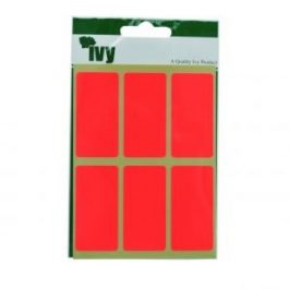 Ivy 25 x 50mm Fluorescent Orange 24 Labels/Pack