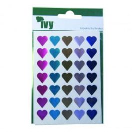 Ivy Assorted Hearts 70 Labels/Pack