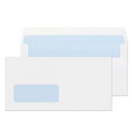 Blake Business Envelopes DL Self-Seal Window 80 gsm White Box 1000