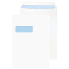 Blake Business Envelopes C4 Self-Seal Window 90 gsm White Box 250