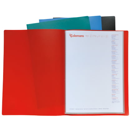 Exacompta Display Books Soft Cover A4 | Colemans