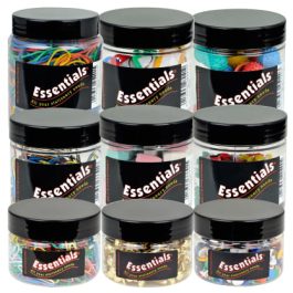 Essentials Tub Rubber Bands Assorted Sizes Pk 150