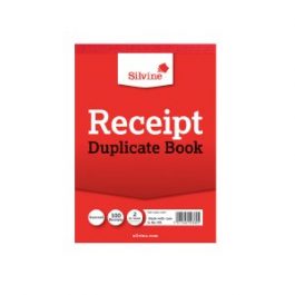 Silvine Duplicate Receipt Book 2 To View