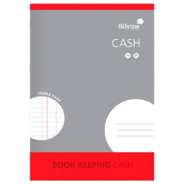 Silvine Account Book A4 Treble Cash 32 Pages