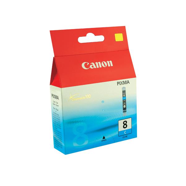 2 Compatible Canon CLI-8 Ink Cartridges - Green & Red - For PIXMA Pro9000 Series