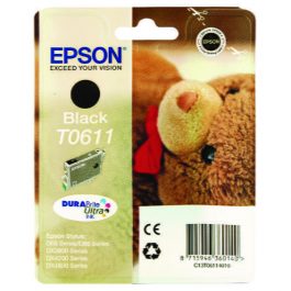 Epson Teddy Bear T061140 Black Cartridge