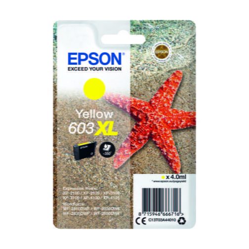 Epson Starfish 603XL Black 8.9ml Cartridge • Colemans