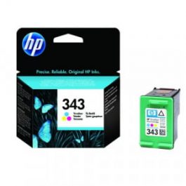 HP 343 Tri Colour Ink Cartridge