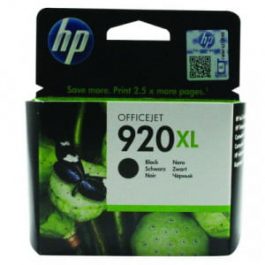HP 920XL Black Ink Cartridge Black