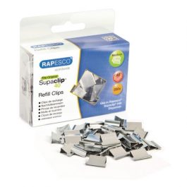 Supaclip Refill Clips Stainless Steel Pk 200