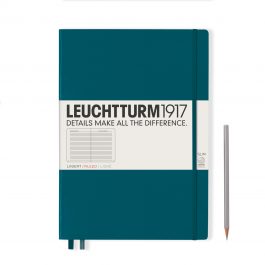 Leuchtturm Hardcover Master Slim Notebooks With Numbered Pages A4+ Ruled