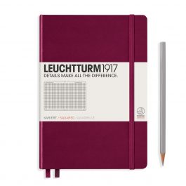 Leuchtturm Hardcover Notebooks With Numbered Pages A5 Squared