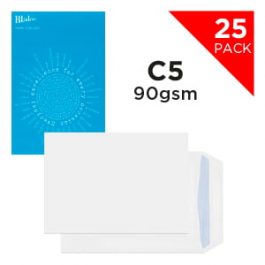 Blake Handypack Envelopes C5 Self-Seal 90 gsm White Pk 25