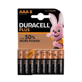 Duracell Plus AAA Batteries Pk 8
