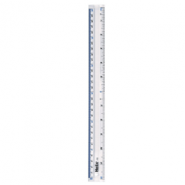 Helix 12 inch/30cm Clear Ruler