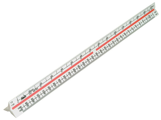 how to use metric scale ruler