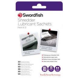 Swordfish Lubrication Sheets Pk 12