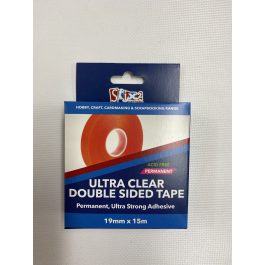 Stix2 Ultra Clear Tape 19mm x 15m