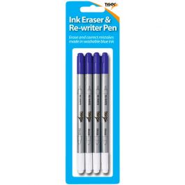 Tiger Eraser Corrector Pens Pk 4