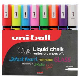 Uni Chalk Markers Bullet Tip 5mm