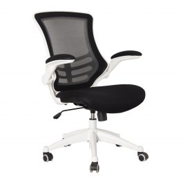 The Rome Mesh Operator’s Chair Black With White Base