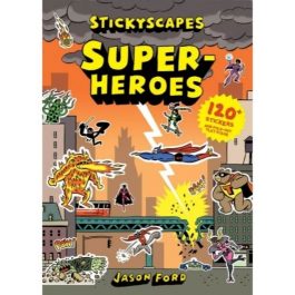 Stickyscapes Superheroes