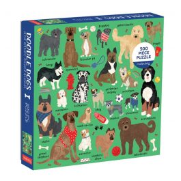Doodle Dog And Other Mixed Breeds 500 Piece Puzzle