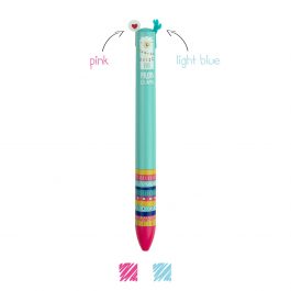 Legami Click&Clack Two Colour Pen – Llama