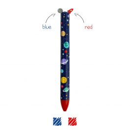 Legami Click&Clack Two Colour Pen – Space