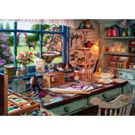 Ravensburger My Haven: The Craft Shed 1000 Piece Puzzle