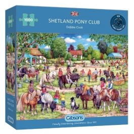 Gibsons Jigsaw Shetland Pony Club 1000 Piece Puzzle