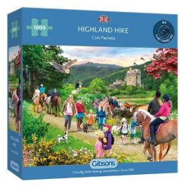 Gibsons Jigsaw Highland Hike 1000 Piece Puzzle