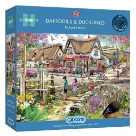 Gibsons Jigsaw Daffodils & Ducklings 1000 Piece Puzzle