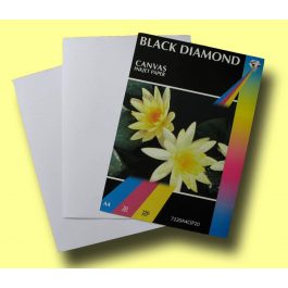 Black Diamond A4 Canvas Double Sided 220 gsm Pk 20