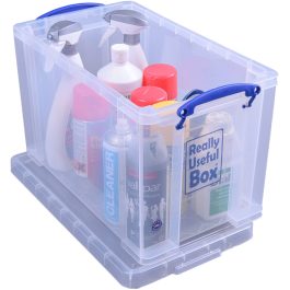 Really Useful Box 24 Litre Clear 465 x 270 x 290 mm