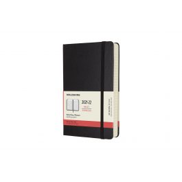 Moleskine 18 Month Daily Notebook Large Black Hard Cover 2021/22