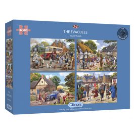 Gibsons Jigsaw The Evacuees 4 x 500 Piece Puzzle