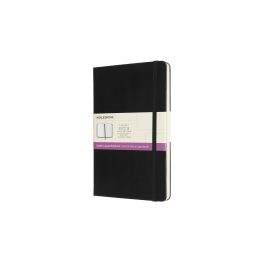 Moleskine Notebook Large Hard Cover – Double Layout – Ruled & Plain