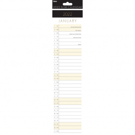Tallon Premium Month To View Slim Calendar 2022
