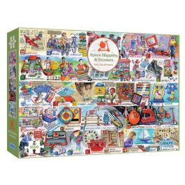 Gibsons Jigsaw Space Hoppers & Scooters 1000 Piece Puzzle