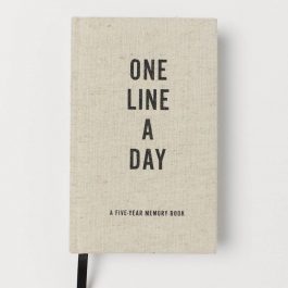 Canvas One Line A Day Five-Year diary
