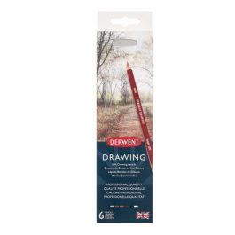 Derwent Drawing Pencils Tin Of 6