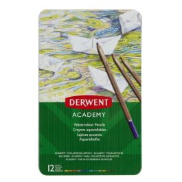 Derwent Academy Watercolour Tin Of 12