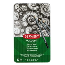 Derwent Academy Sketching Pencils Tin Of 12