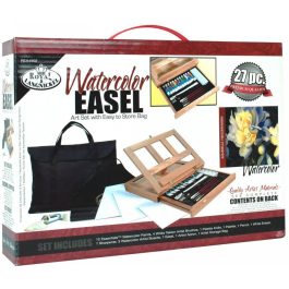 Royal Brush Travel Box Easel Watercolour Painting Set With Storage Bag