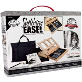 Royal Brush Travel Box Easel Sketching Set With Storage Bag