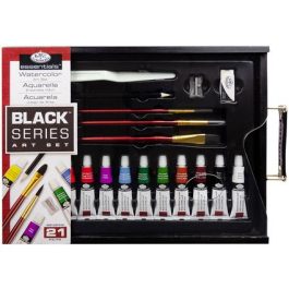 Royal Brush Black Series Watercolour Palette Case
