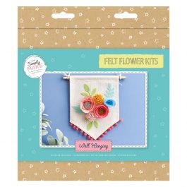 Docrafts Simply Make Felt Flower Kit – Wall Hanging